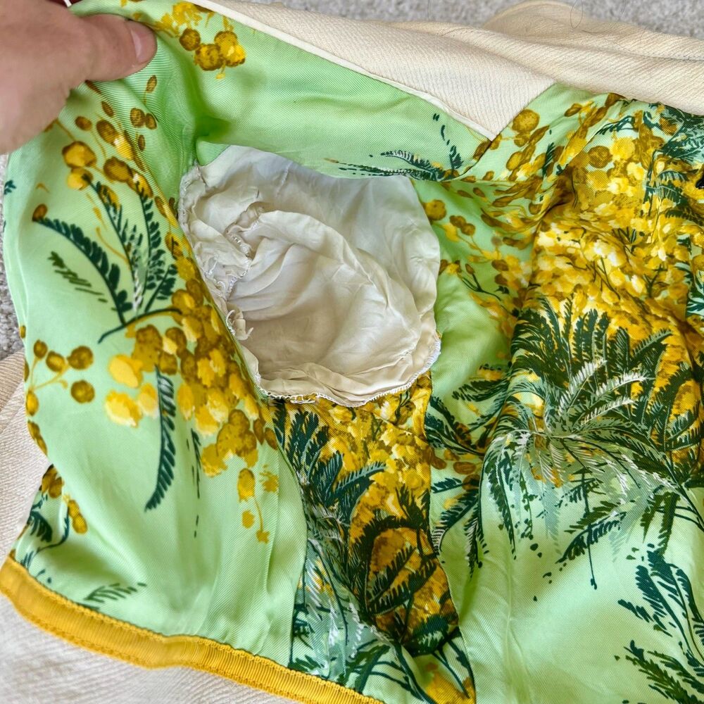 J.Crew Italian Double Cloth Wool Lady Day Coat in Vanilla Size S - Picture 10 of 16